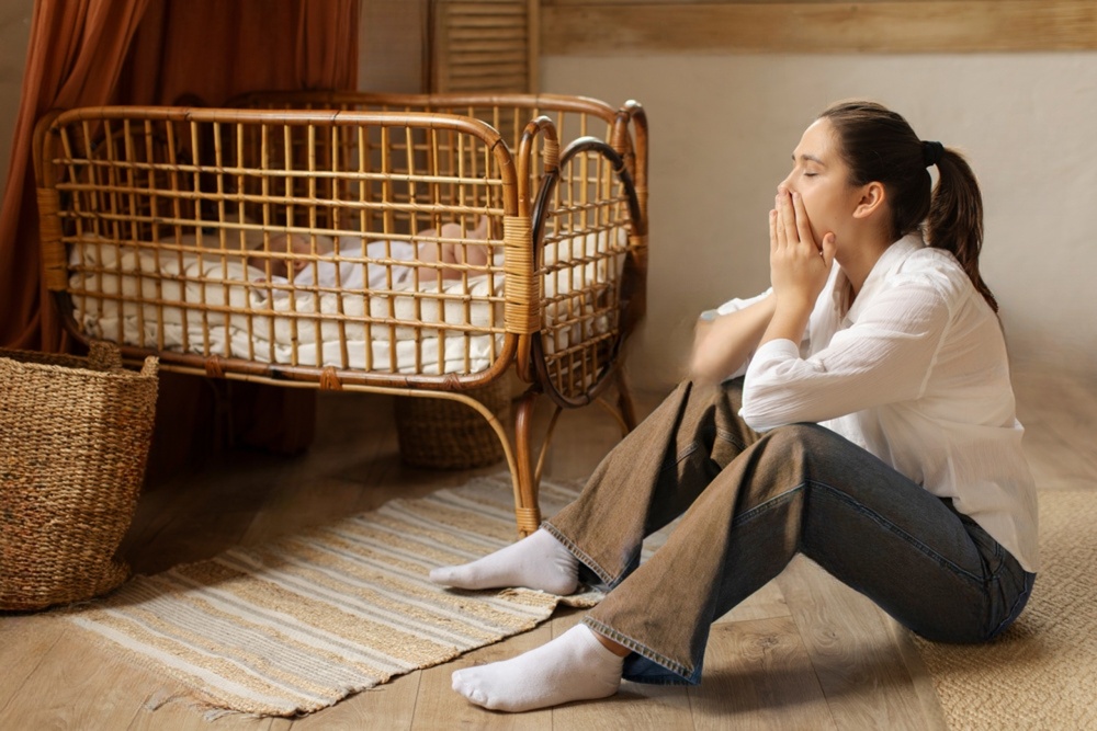 femme seule post partum mujer sola posparto